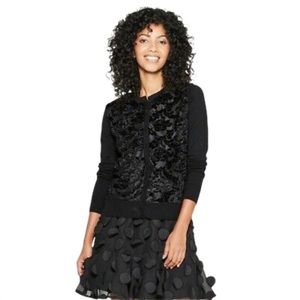 NWT A New Day Velvet Cardigan M